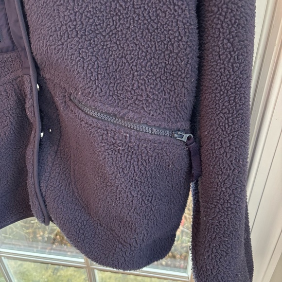 Free People Midnight Blue Fleece Jacket - Picture 5 of 5